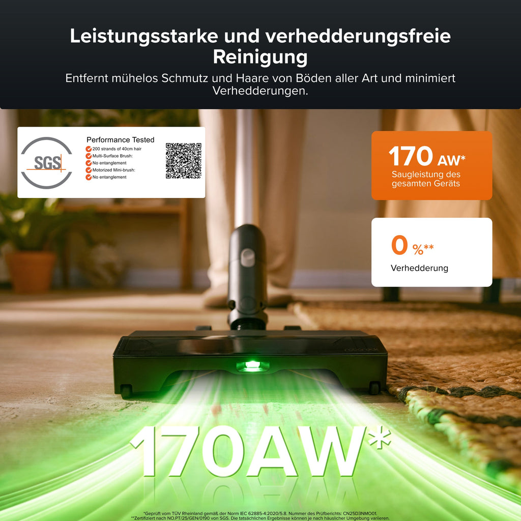 Roborock H60 Hub Pro Akku-Staubsauger