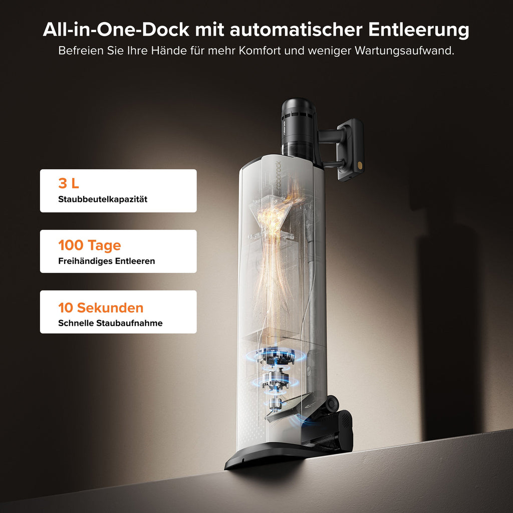Roborock H60 Hub Ultra Akku-Staubsauger