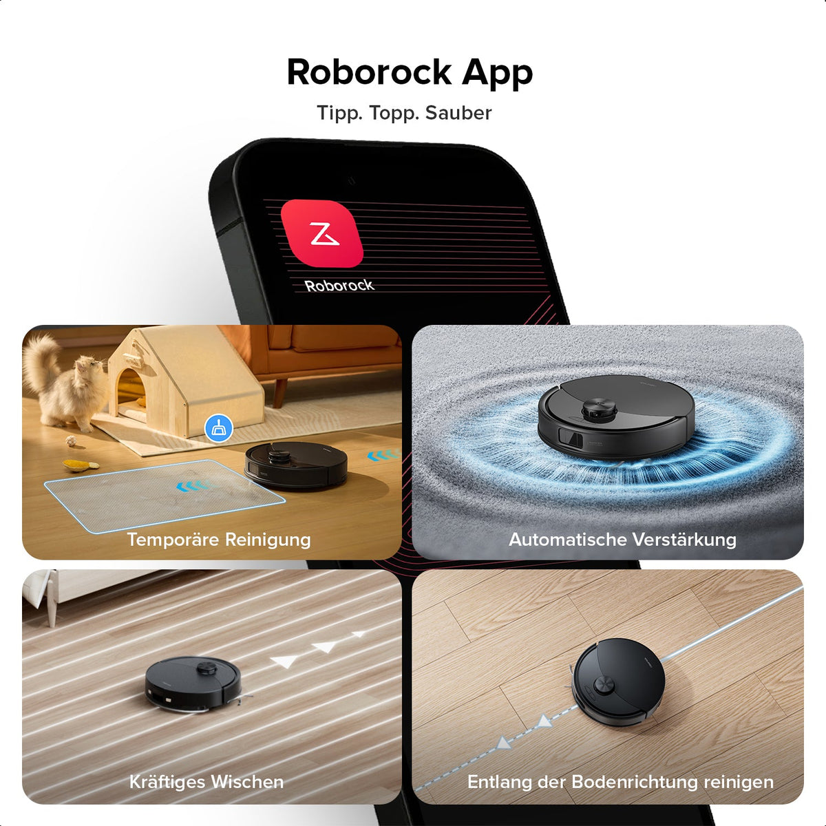Roborock Q10 S5 Saugroboter Set