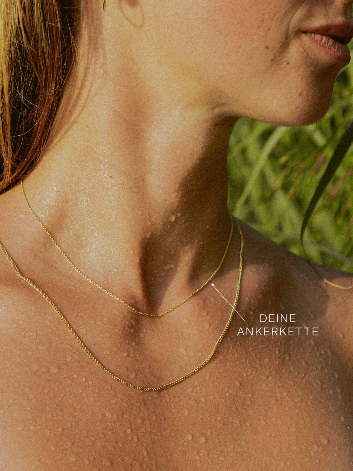 Ankerkette DELICATE Zart 14k Echtgold