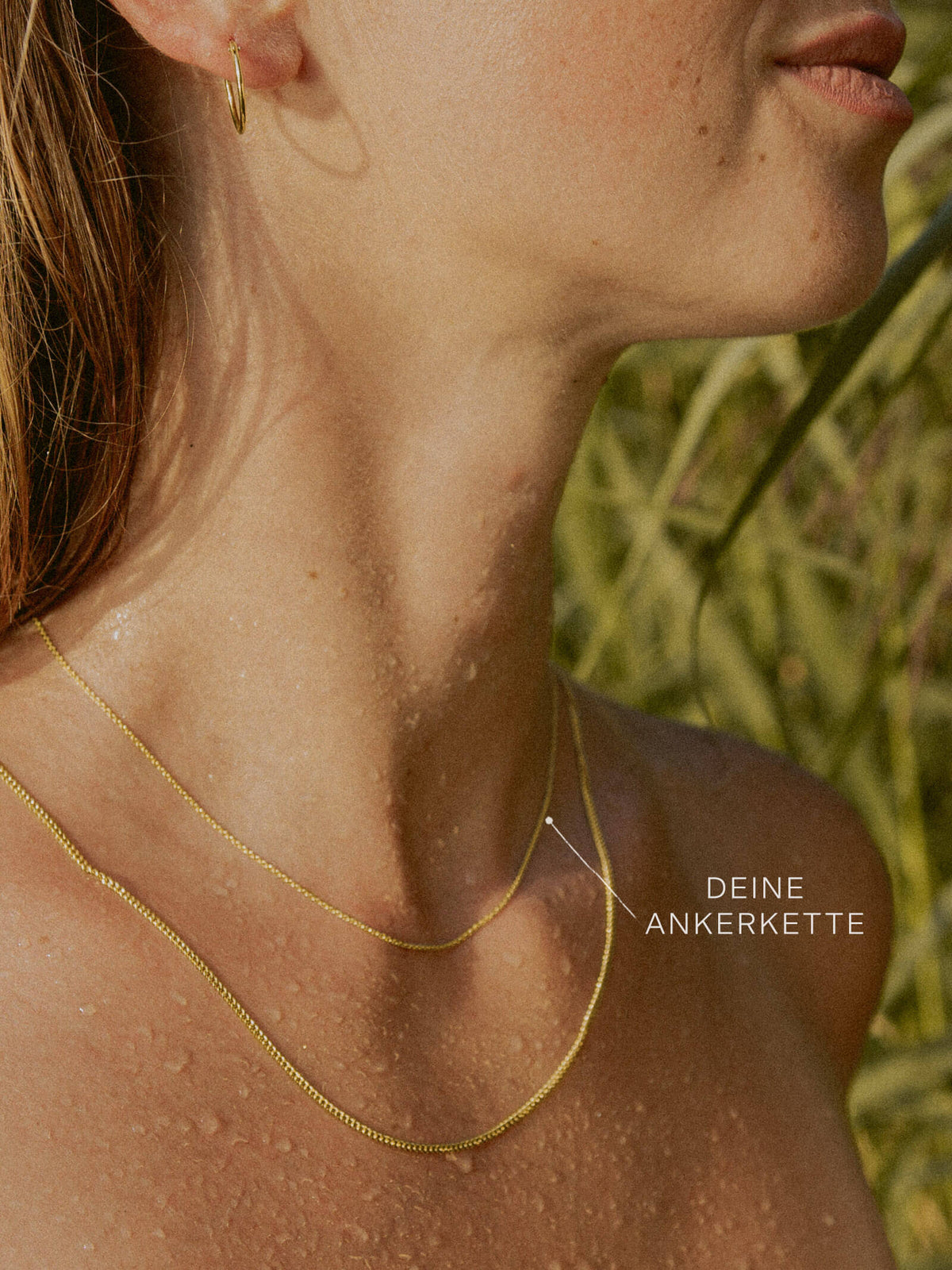 Ankerkette DELICATE Zart 14k Echtgold
