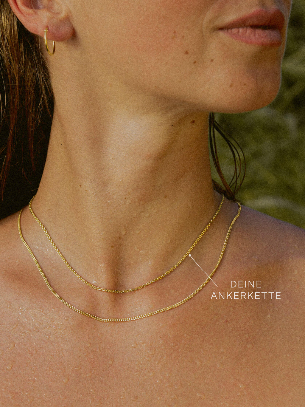 Ankerkette DELICATE Zart 14k Echtgold
