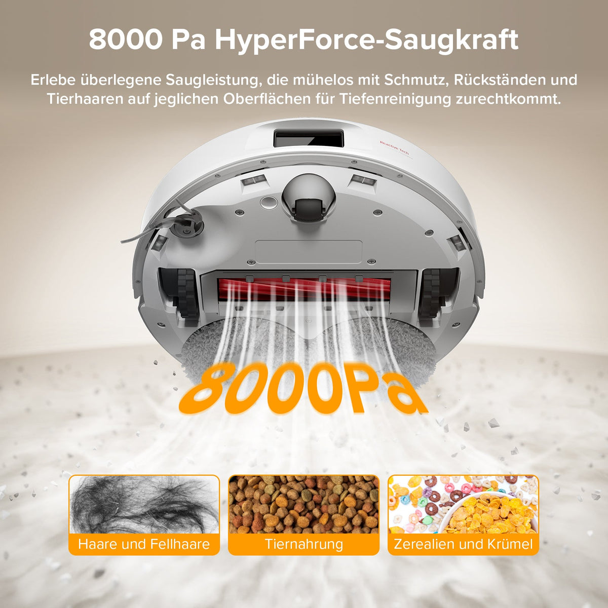 Roborock QV 35A Saugroboter Set