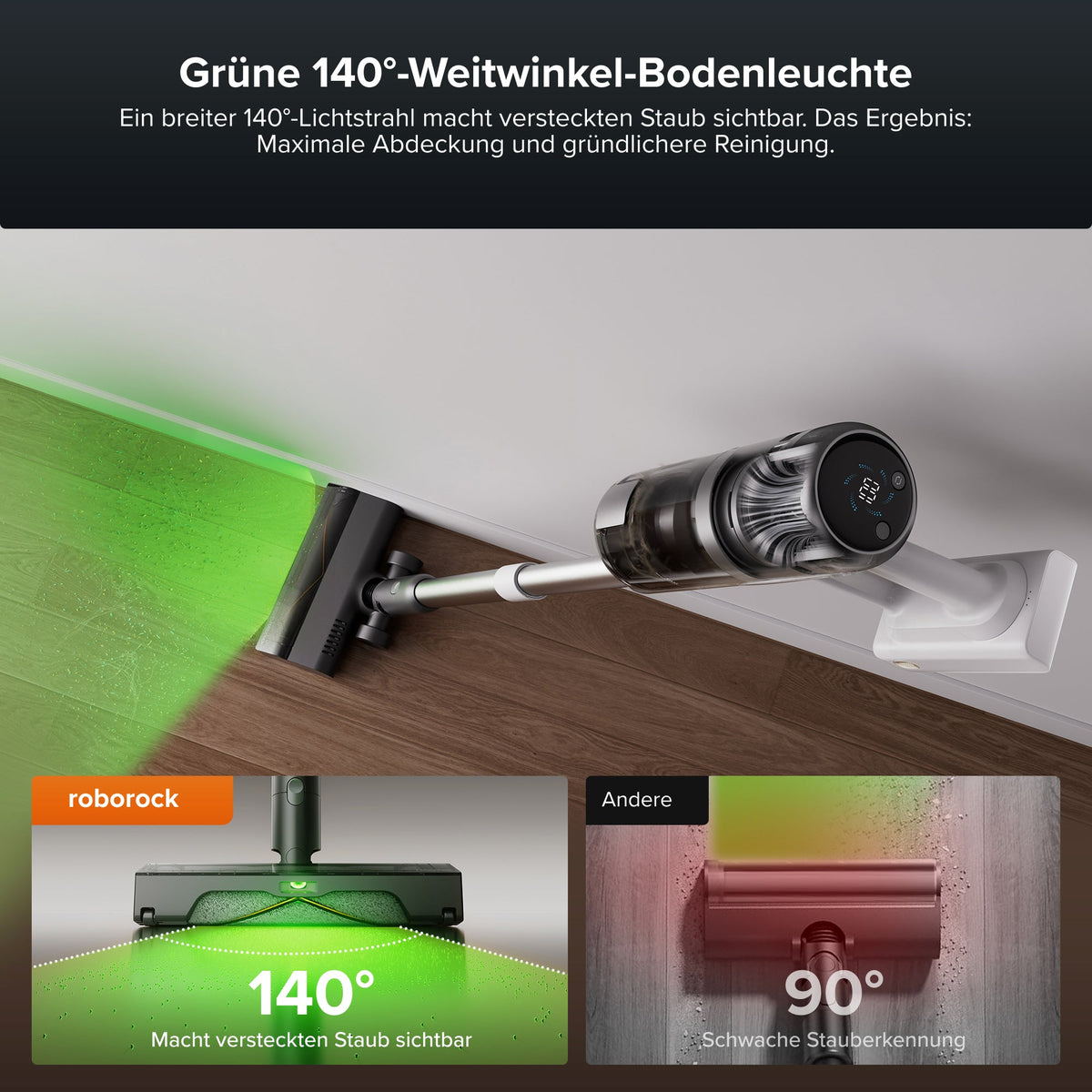 Roborock H60 Hub Pro Akku-Staubsauger