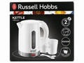 Russell Hobbs Reisewasserkocher 0,85L 1000W 2 Tassen Camping Weiß B8
