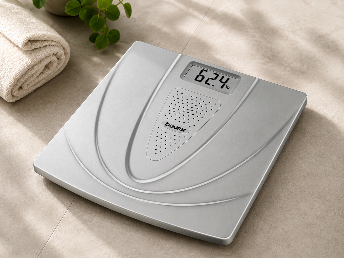 Beurer PS200 Sprechende Personenwaage Digitalwaage Sprachfunktion Waage C04