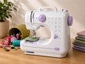 Emerio SEW-121820 Nähmaschine Kinder Anfänger 12 Stichmuster Fußpedal