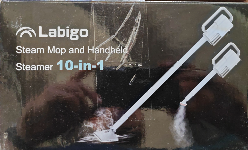 Labigo Dampfmopp 10in1 Dampfreiniger 120°C Handgerät Teppich Boden Reiniger F4