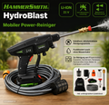 Hammersmith HydroBlast Akku Druckreiniger Hochdruckreiniger kabellos Set Pal