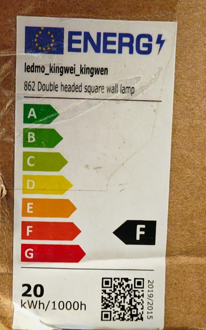 Kingwei 4x LED Außenleuchte 20W Bewegungsmelder IP65 Wandleuchte Weiß HO-A35