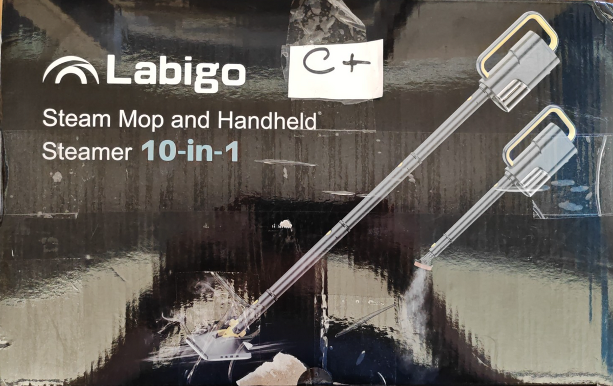 Labigo Dampfmopp 10in1 Dampfreiniger 120°C Handgerät Teppich Boden Reiniger F4