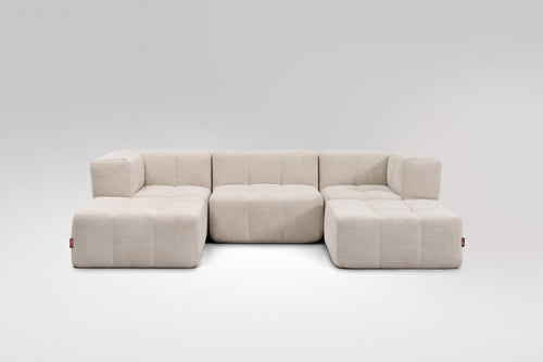 5 Teiliges Modulares Sofa – Beige