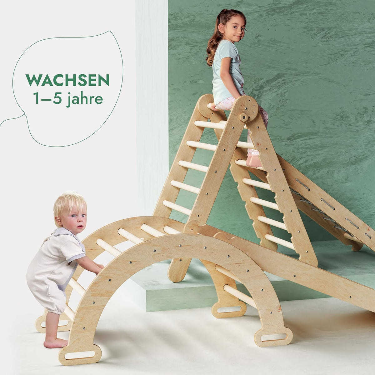 5in1 Montessori Klettergerüst Set