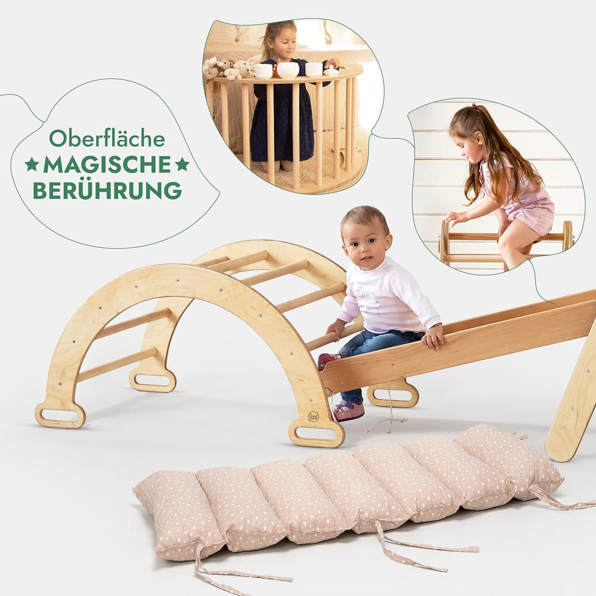 5in1 Montessori Klettergerüst Set