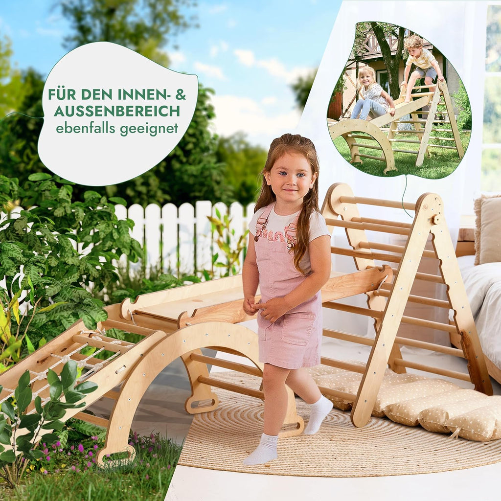5in1 Montessori Klettergerüst Set