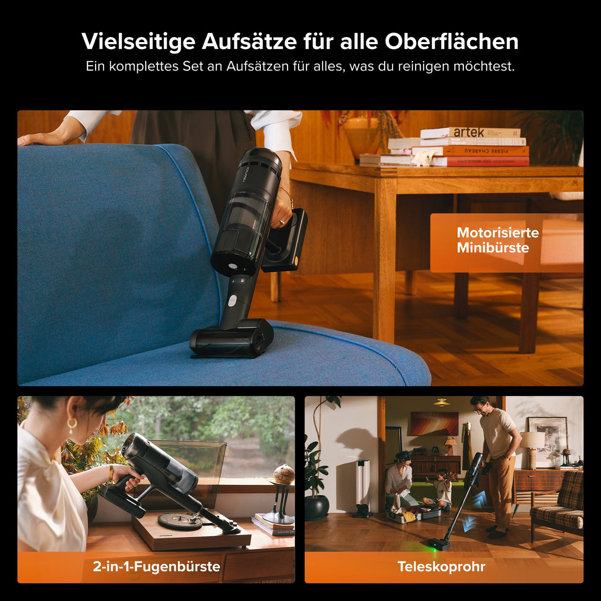 Roborock H60 Hub Ultra Akku-Staubsauger