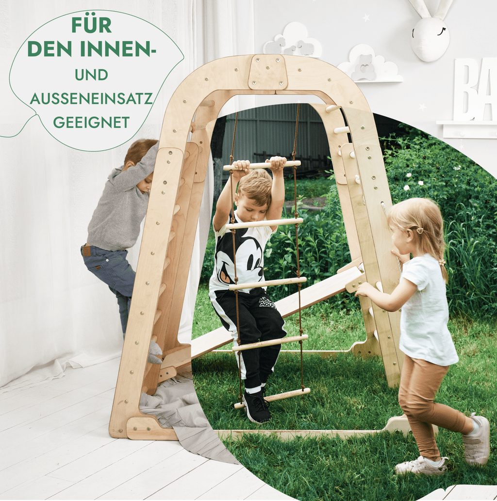 6in1 Indoor-Spielplatz Beige