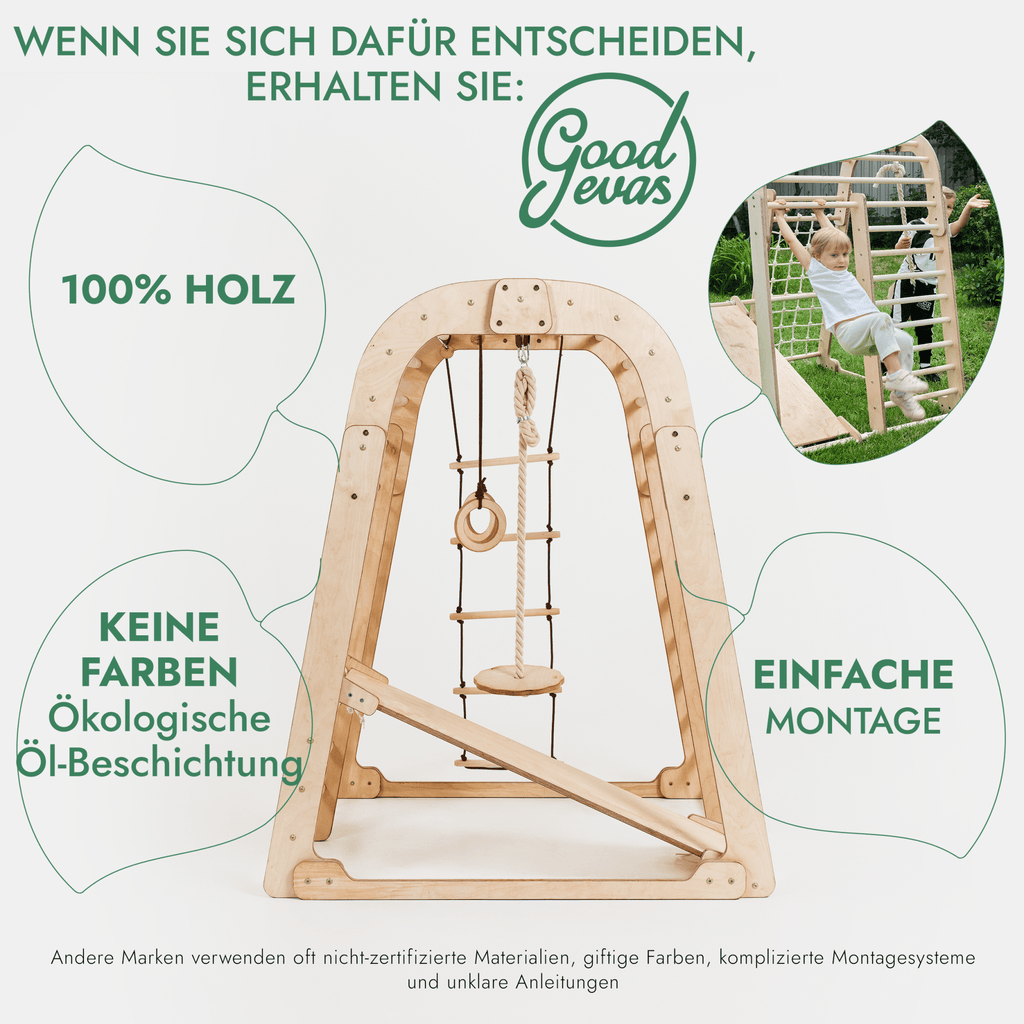 6in1 Indoor-Spielplatz Beige