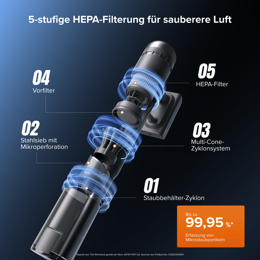 Roborock H60 Hub Ultra Akku-Staubsauger