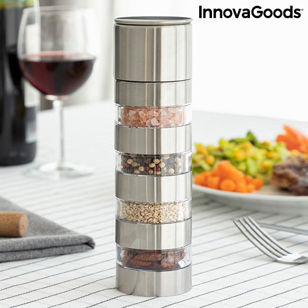 InnovaGoods Millmix 4-in-1 Gewürzmühle