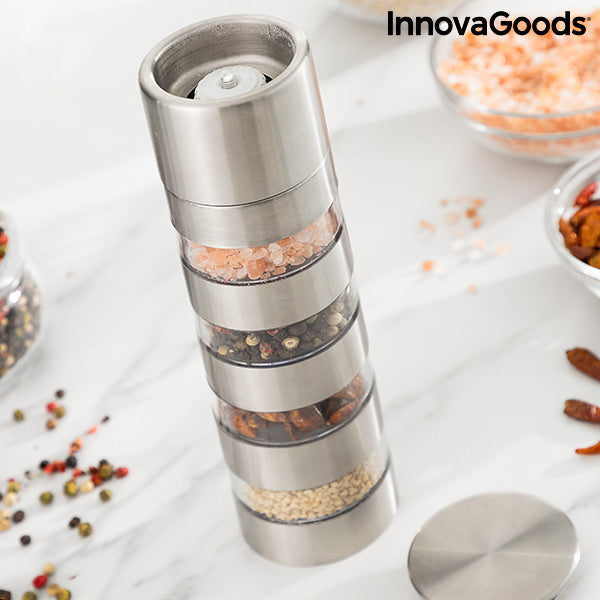 InnovaGoods Millmix 4-in-1 Gewürzmühle