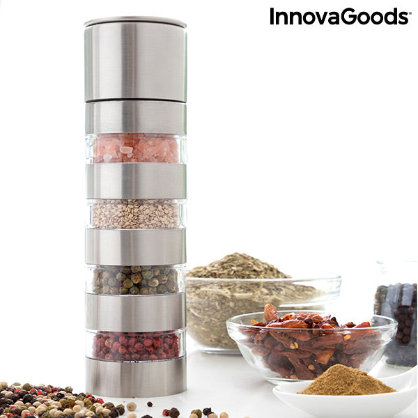 InnovaGoods Millmix 4-in-1 Gewürzmühle