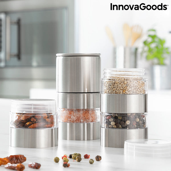 InnovaGoods Millmix 4-in-1 Gewürzmühle