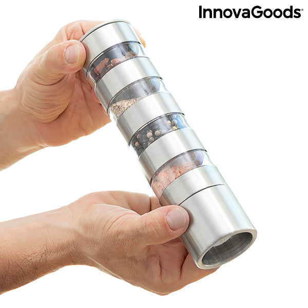 InnovaGoods Millmix 4-in-1 Gewürzmühle