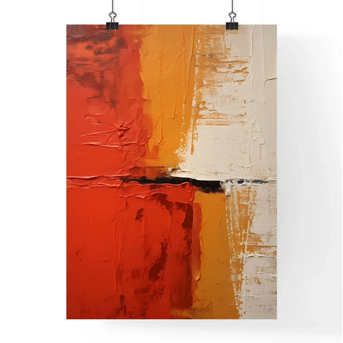 Abstract - A Painting Of Different Colors