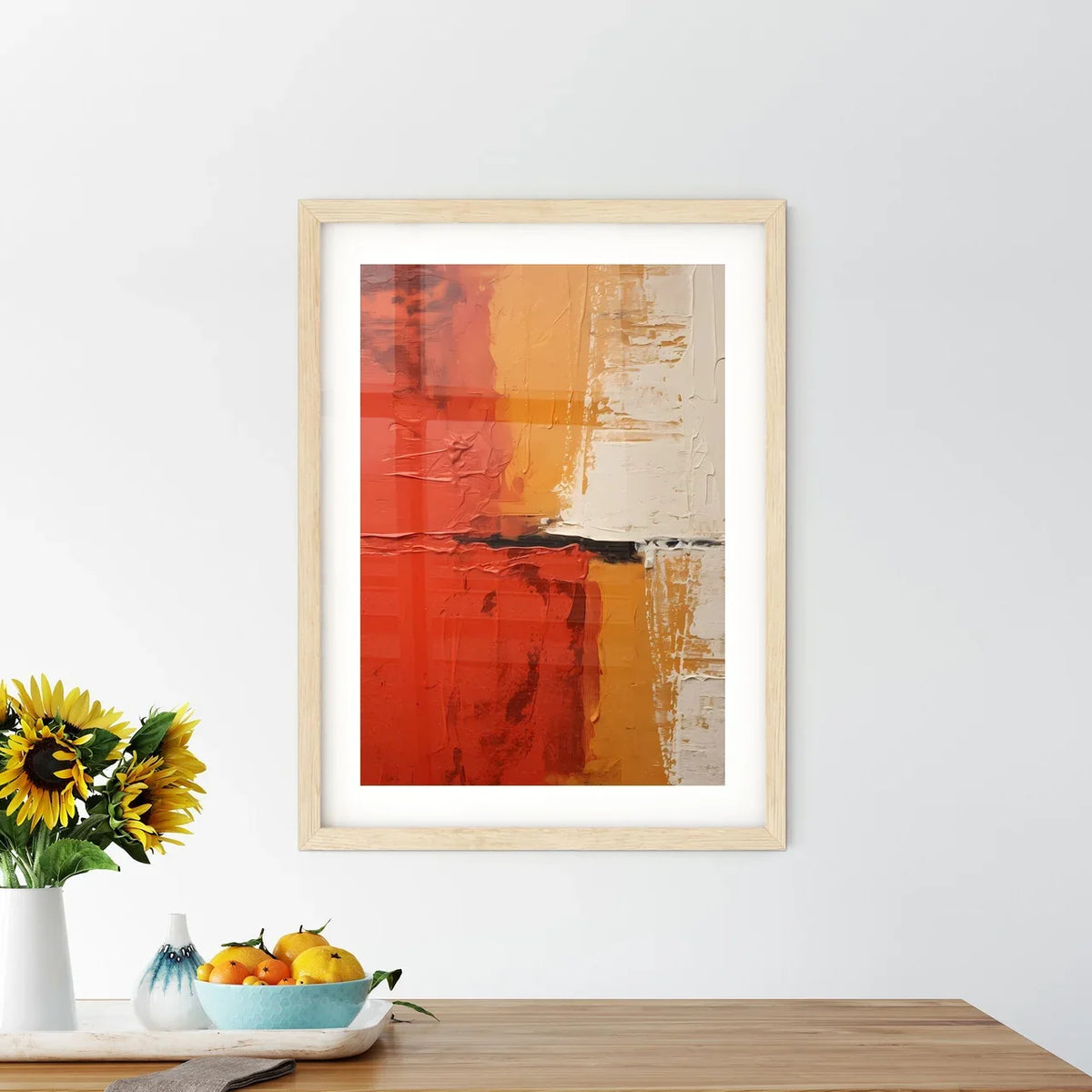 Abstract - A Painting Of Different Colors