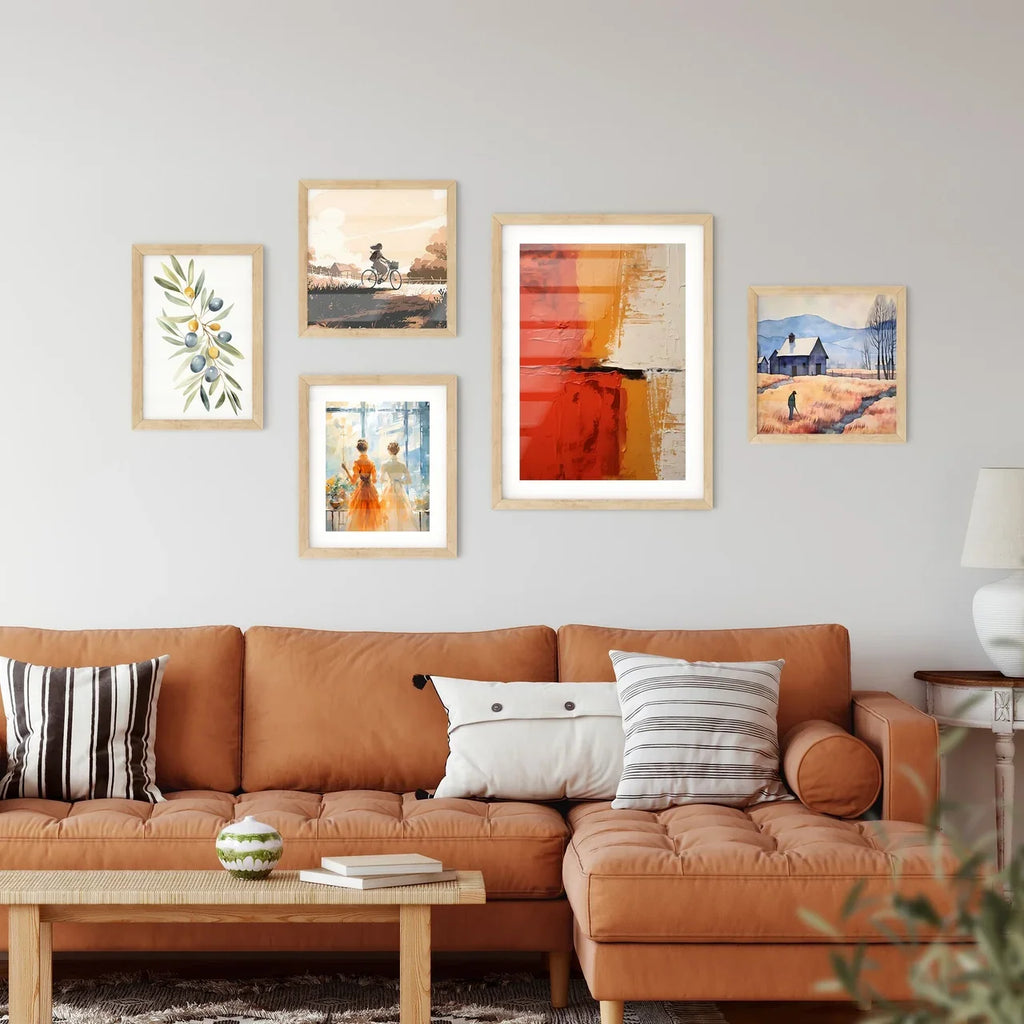 Abstract - A Painting Of Different Colors