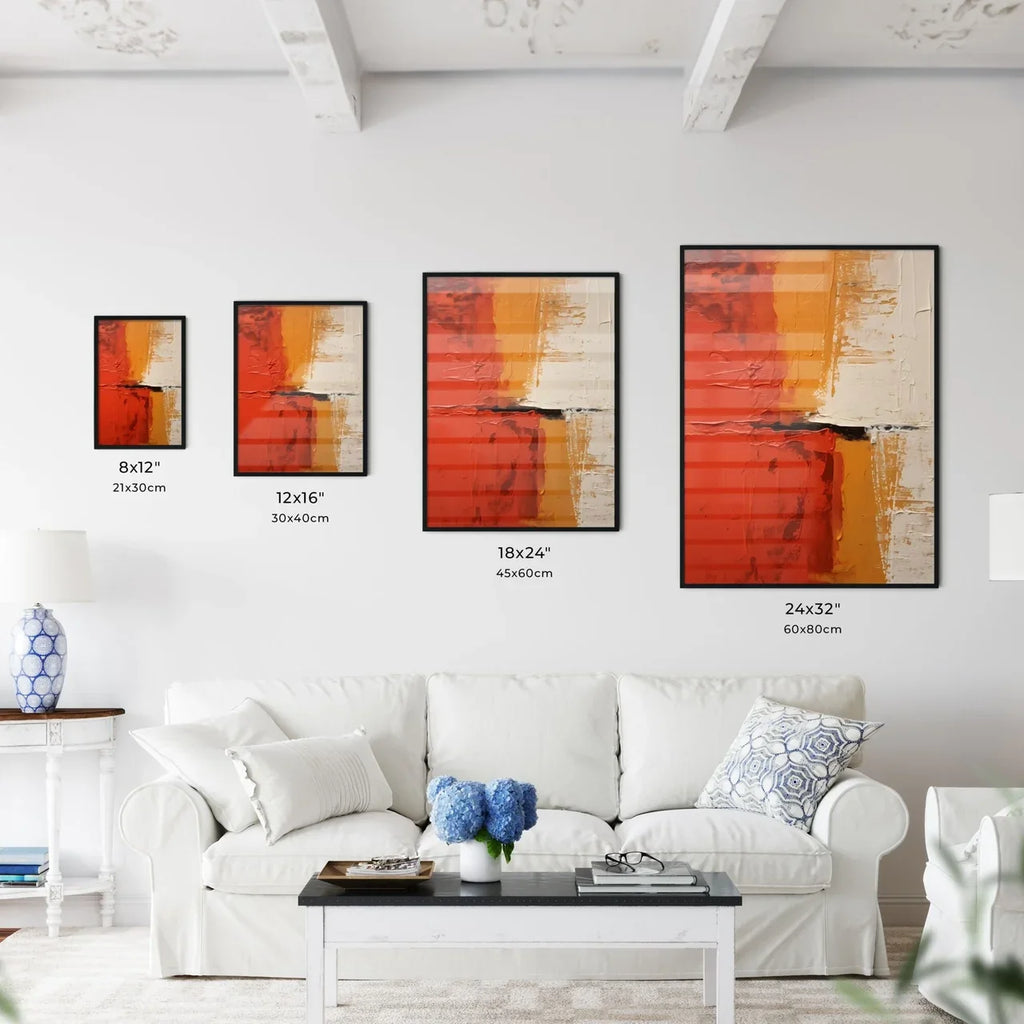 Abstract - A Painting Of Different Colors