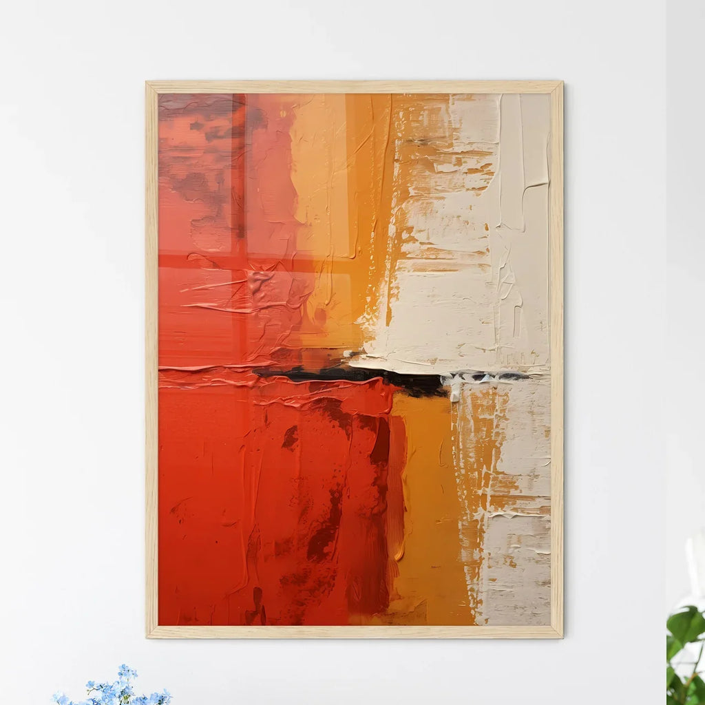 Abstract - A Painting Of Different Colors