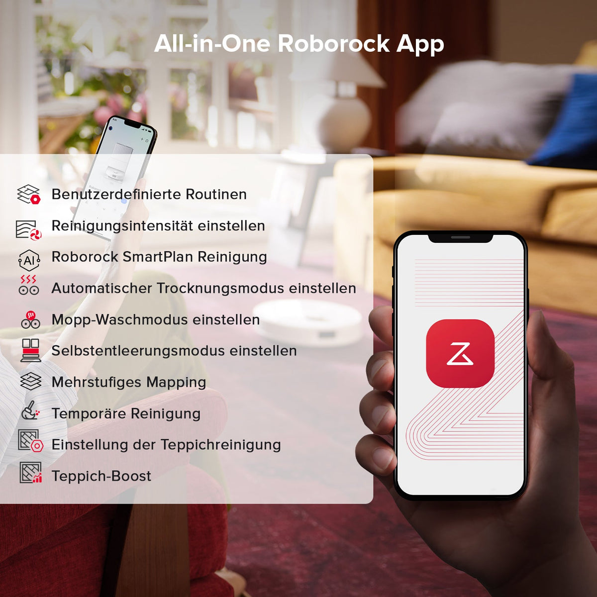 Roborock Qrevo S5V Saugroboter