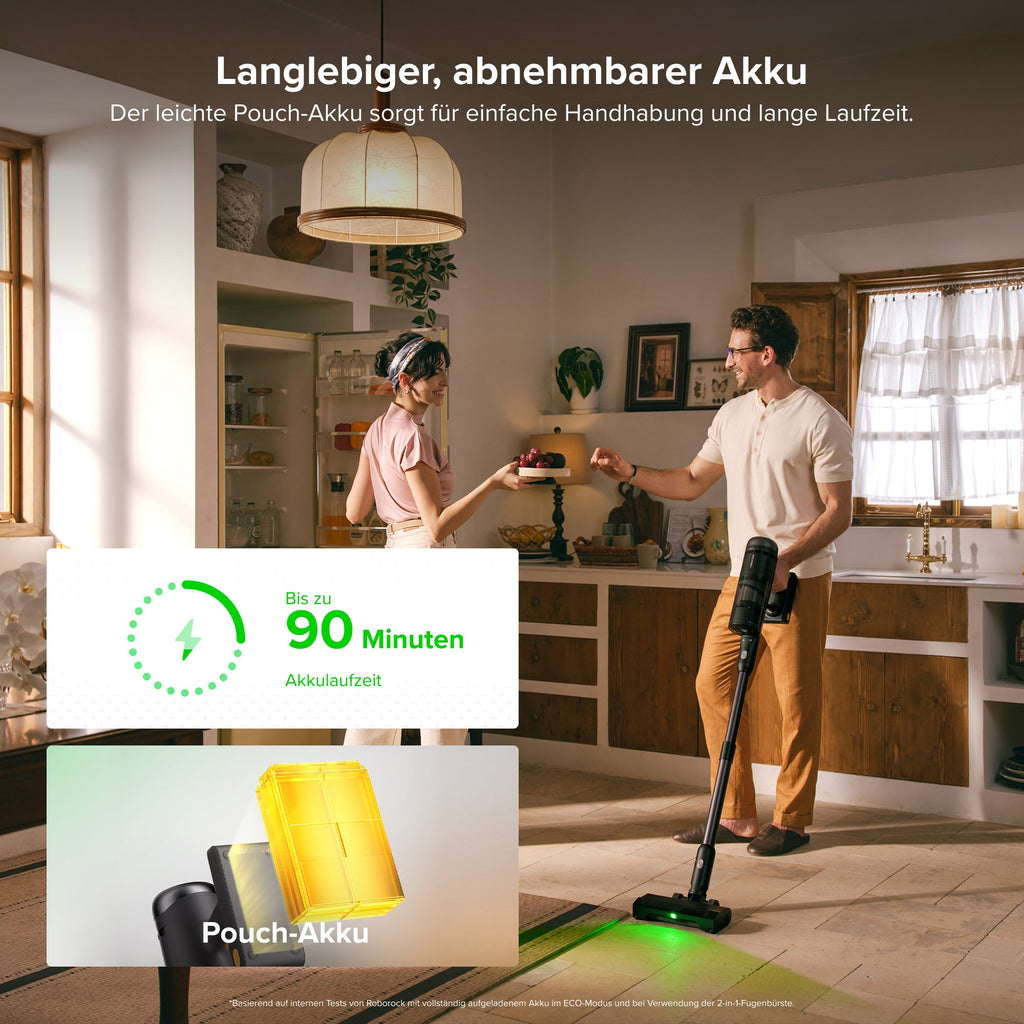 Roborock H60 Hub Ultra Akku-Staubsauger