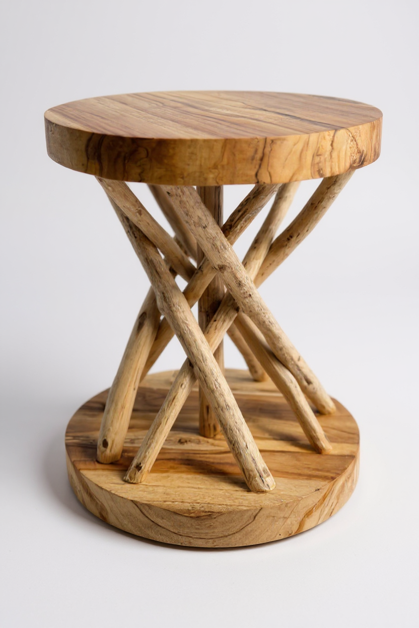 Holz Beistelltisch