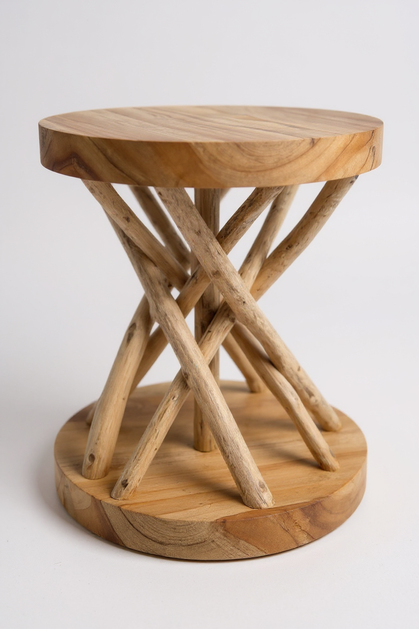 Holz Beistelltisch