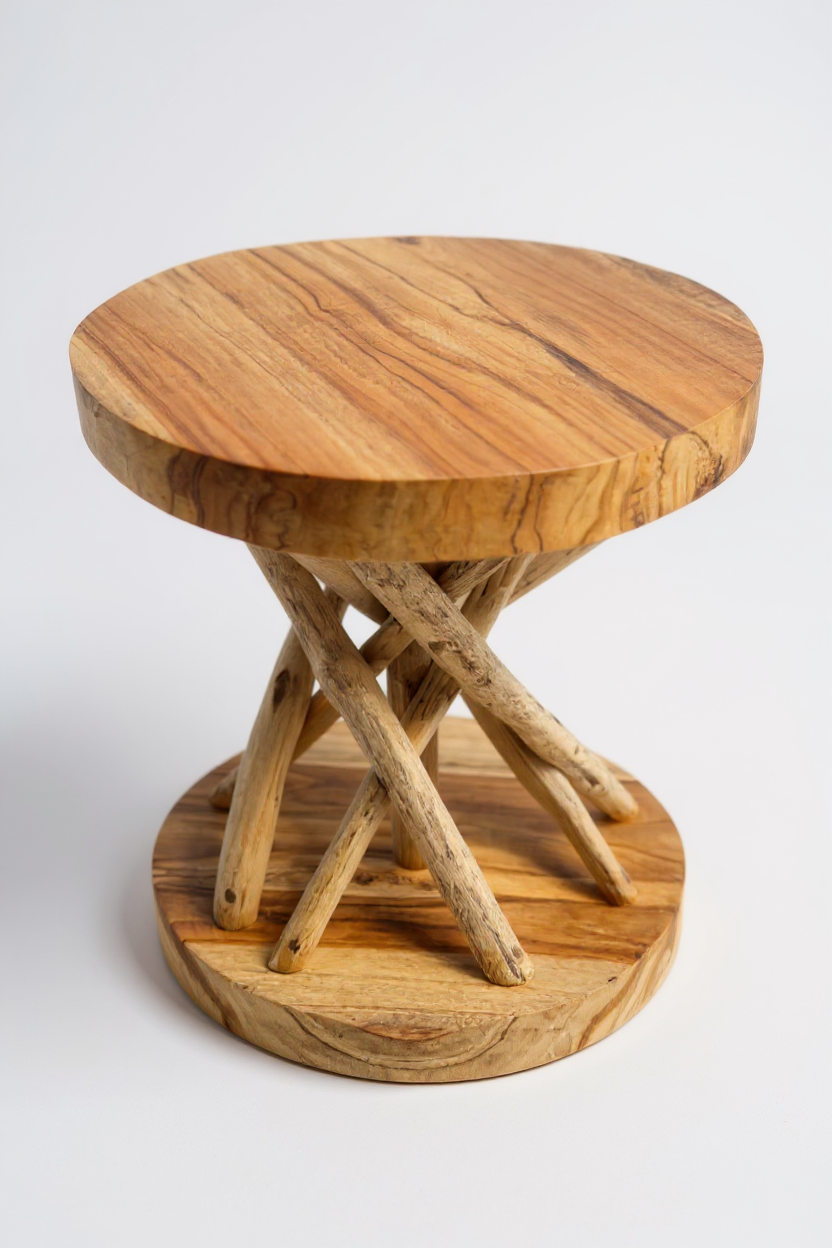 Holz Beistelltisch