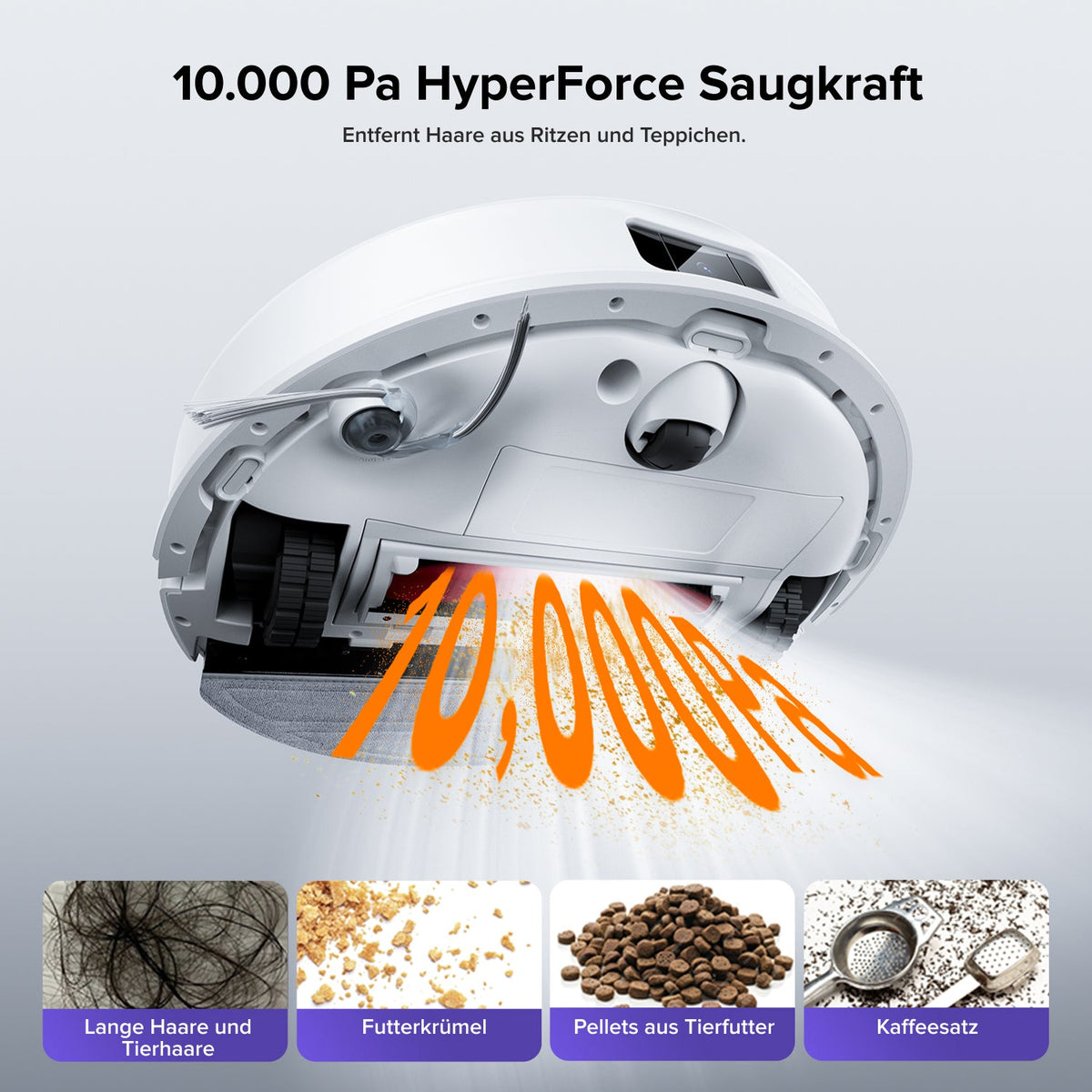 Roborock Q10 S5+ Saugroboter mit Absaugstation