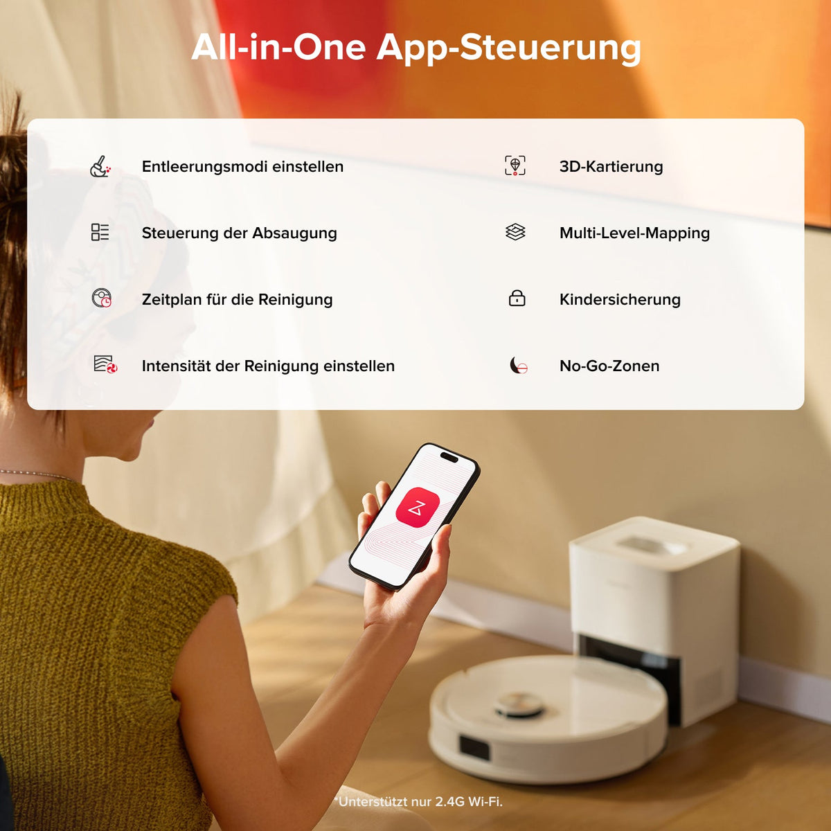 Roborock Q10 S5+ Saugroboter mit Absaugstation