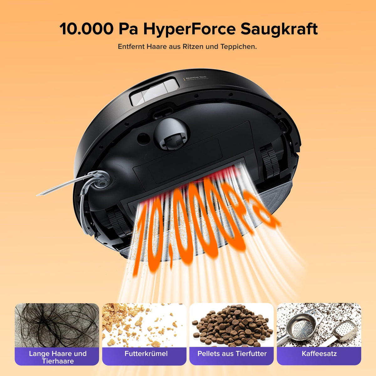 Roborock Q10 S5+ Saugroboter mit Absaugstation