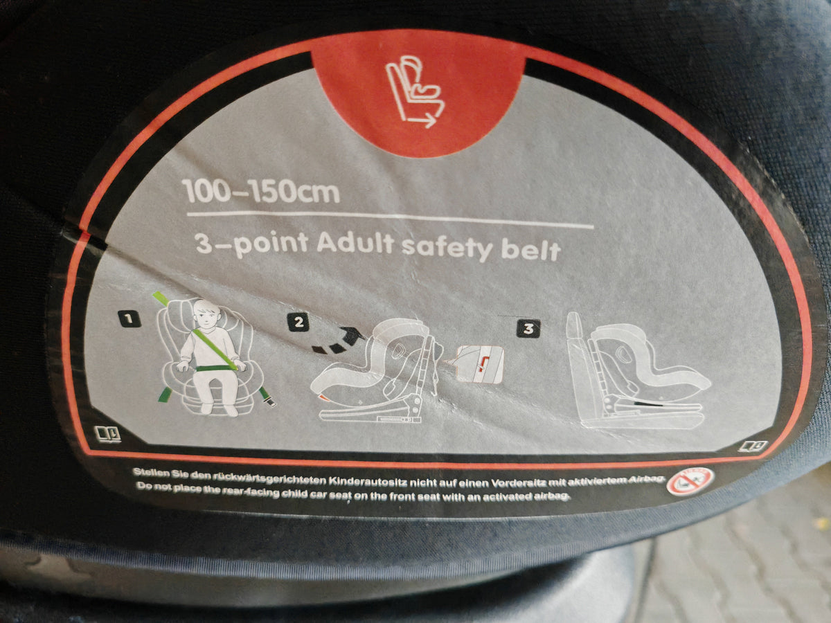 Fable Kids Boller Kindersitz Schwarz mit Station Kinderwagen Sitz Auto (Kopie)