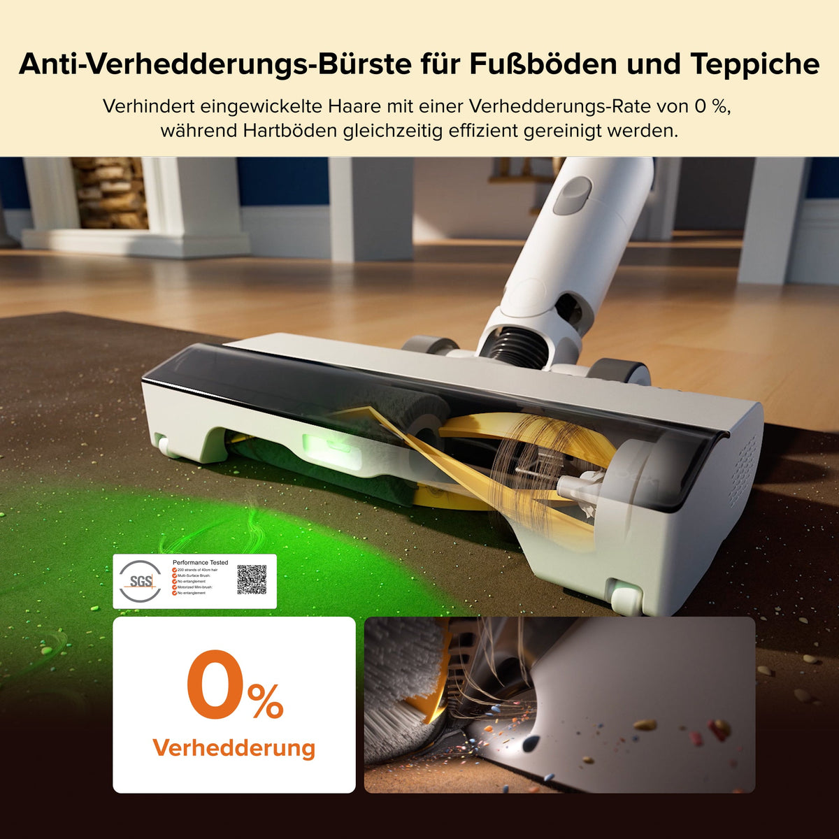 Roborock H60 Hub Akku-Staubsauger