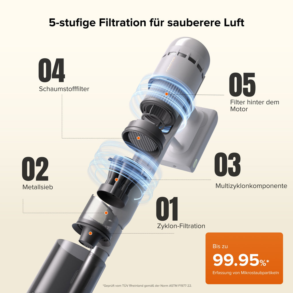 Roborock H60 Hub Akku-Staubsauger