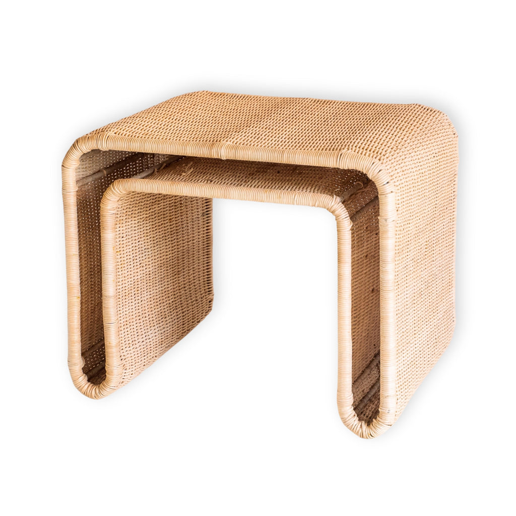 BAYU - Rattan Beistelltisch