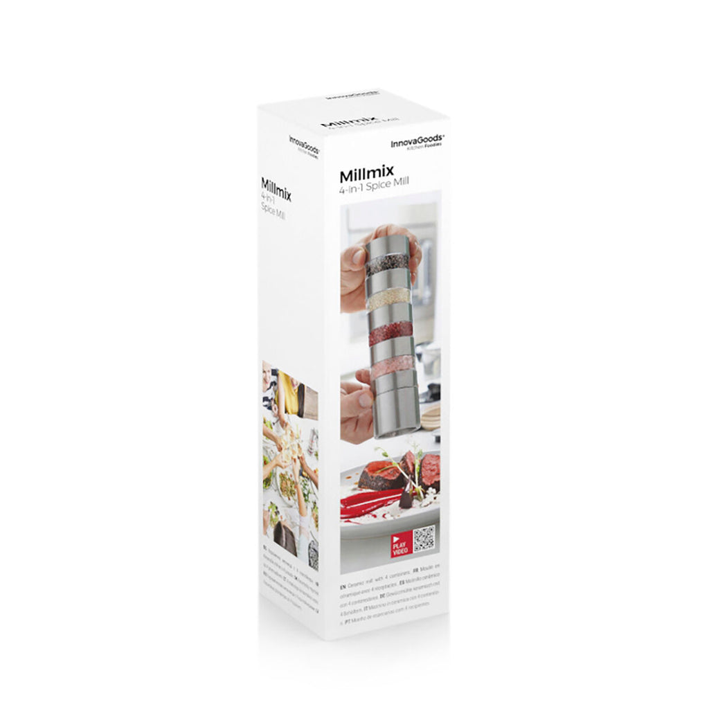 InnovaGoods Millmix 4-in-1 Gewürzmühle