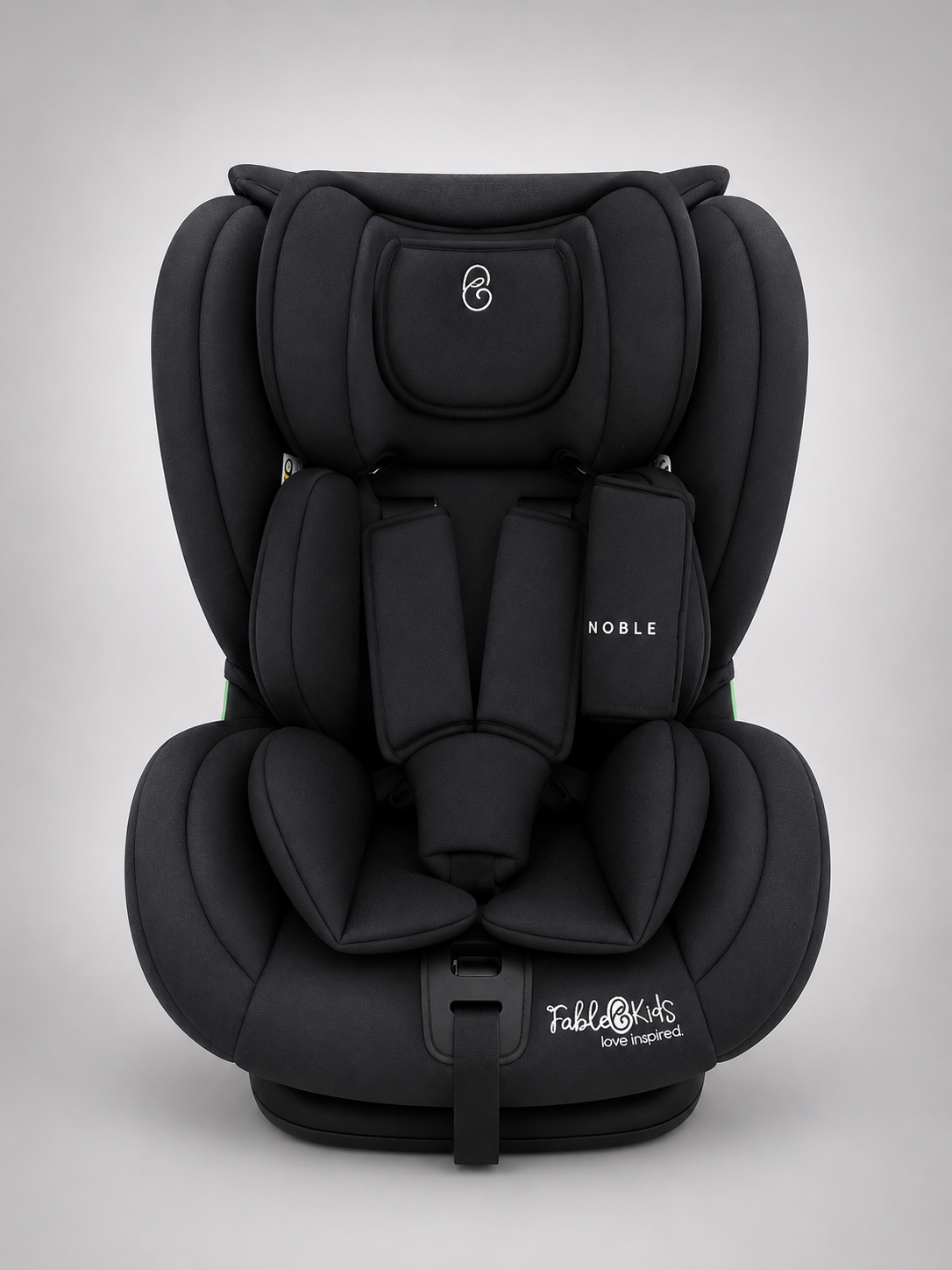 Fable Kids Noble Autokindersitz Schwarz mit Station Babysitz Kinder Auto (Kopie)