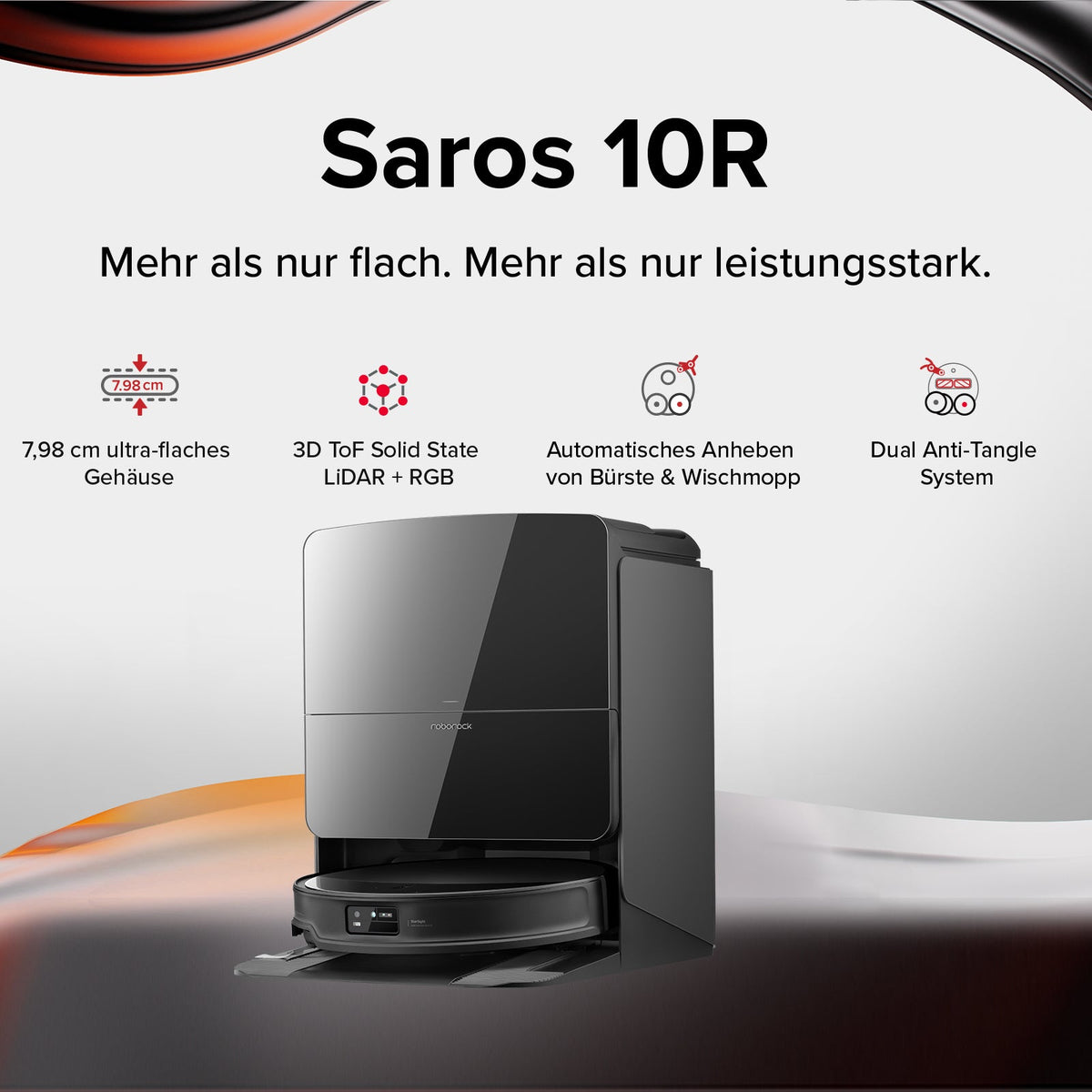 Roborock Saros 10R Saugroboter
