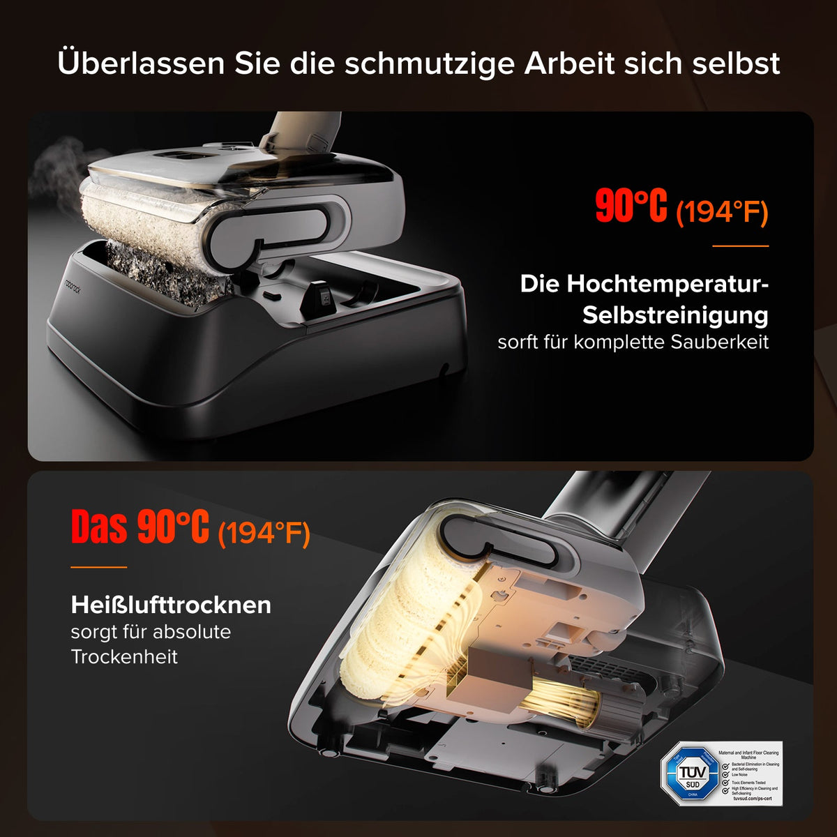 Roborock F25 RT Nass-Trockensauger