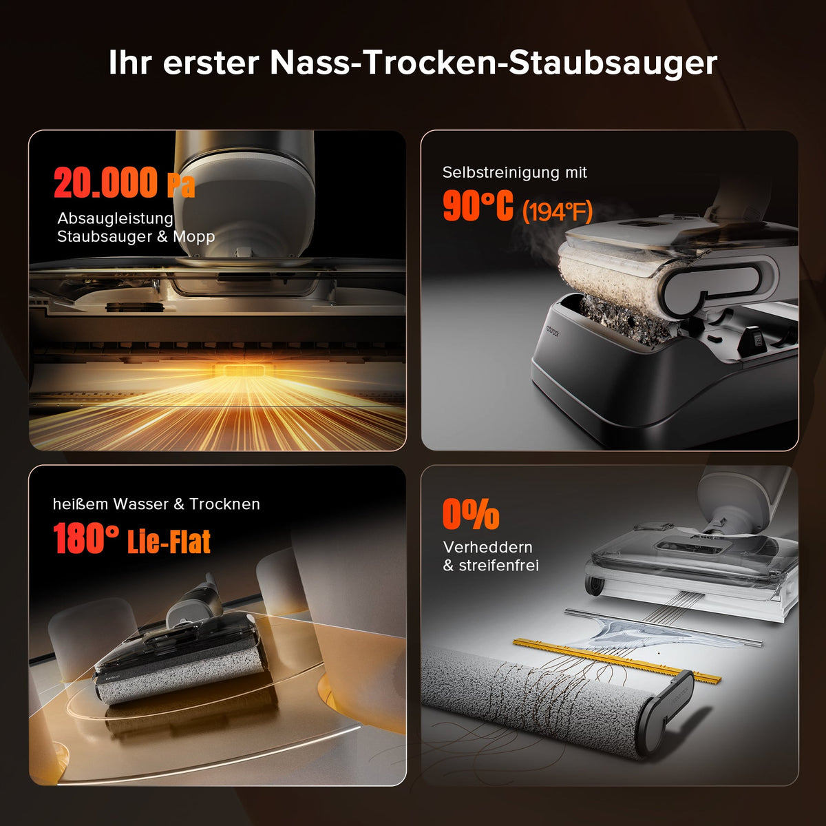 Roborock F25 RT Nass-Trockensauger